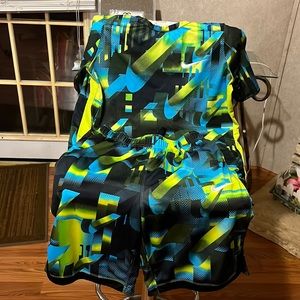 Boys Nike Dri fit short set